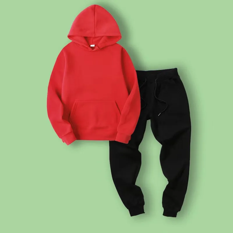 

2021 New Sweater Suit Men And Women Sportswear Clothes + Pants Two-piece Couple Suit PSTZA72-PSTZA75