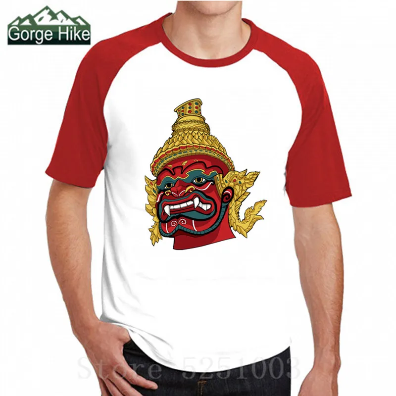 Футболка MUAY THAI с коротким рукавом и изображением бога счастья тигра ММА Мужская