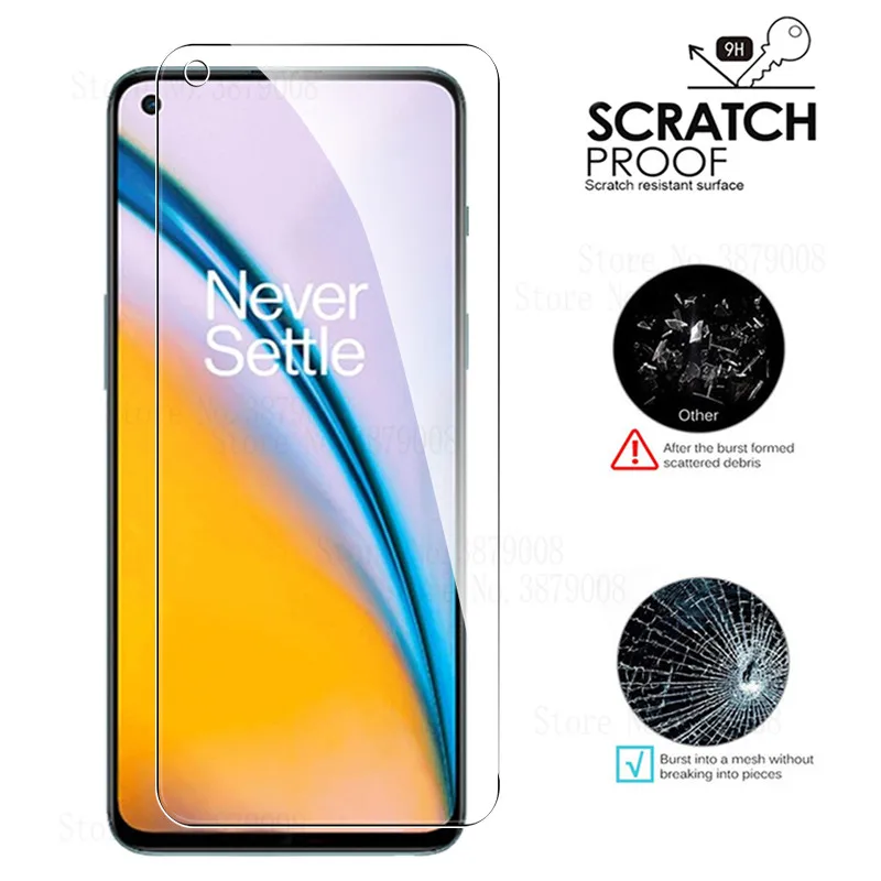 Защитное стекло 2 в 1 для Oneplus Nord зеркальная защита объектива камеры экрана One Plus Ce