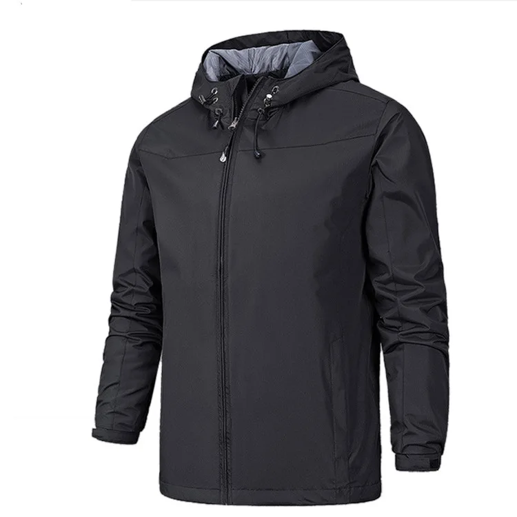 

Winter outdoor men's soft shell windbreaker jacket waterproof and warm mountaineering climbing sports UV-proof breathable jacket