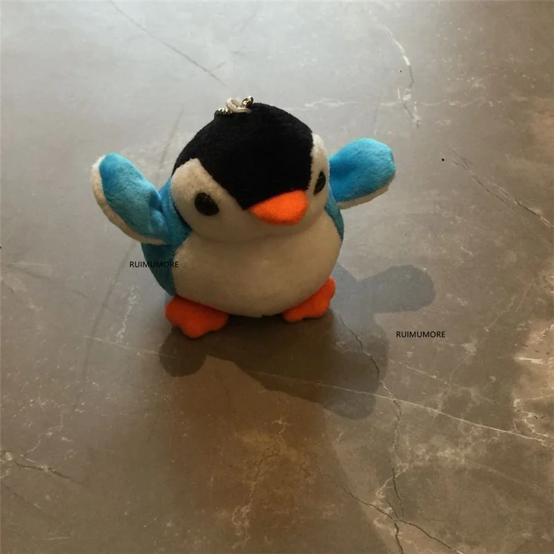 4 цвета-8 см Пингвин плюшевое животное Подарочная цепочка для ключей мягкая