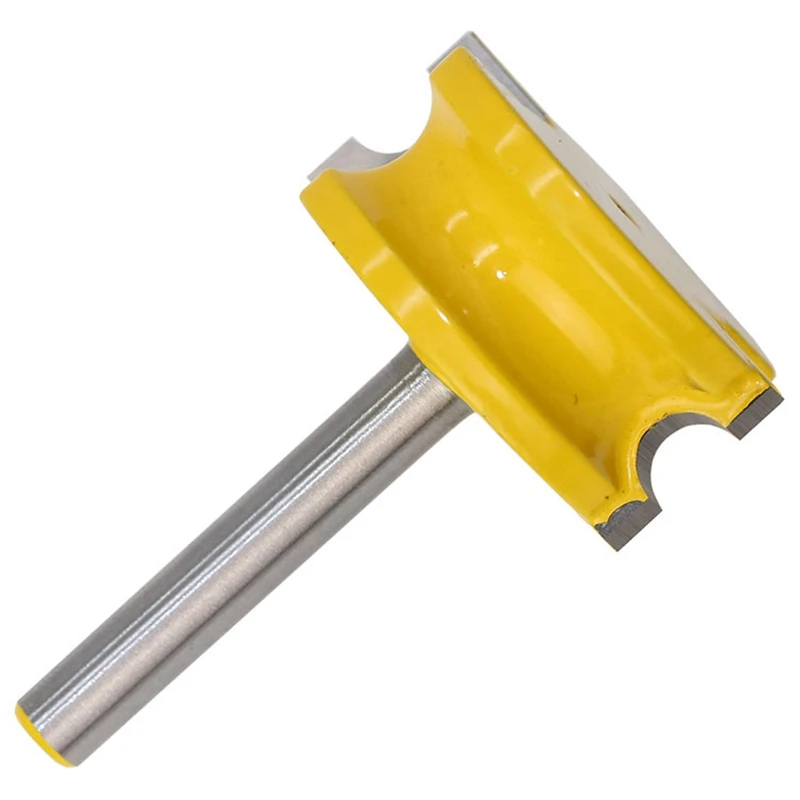 Набор фрез для деревообработки комплект из 2 насадок диаметром дюйма хвостовик 1/4