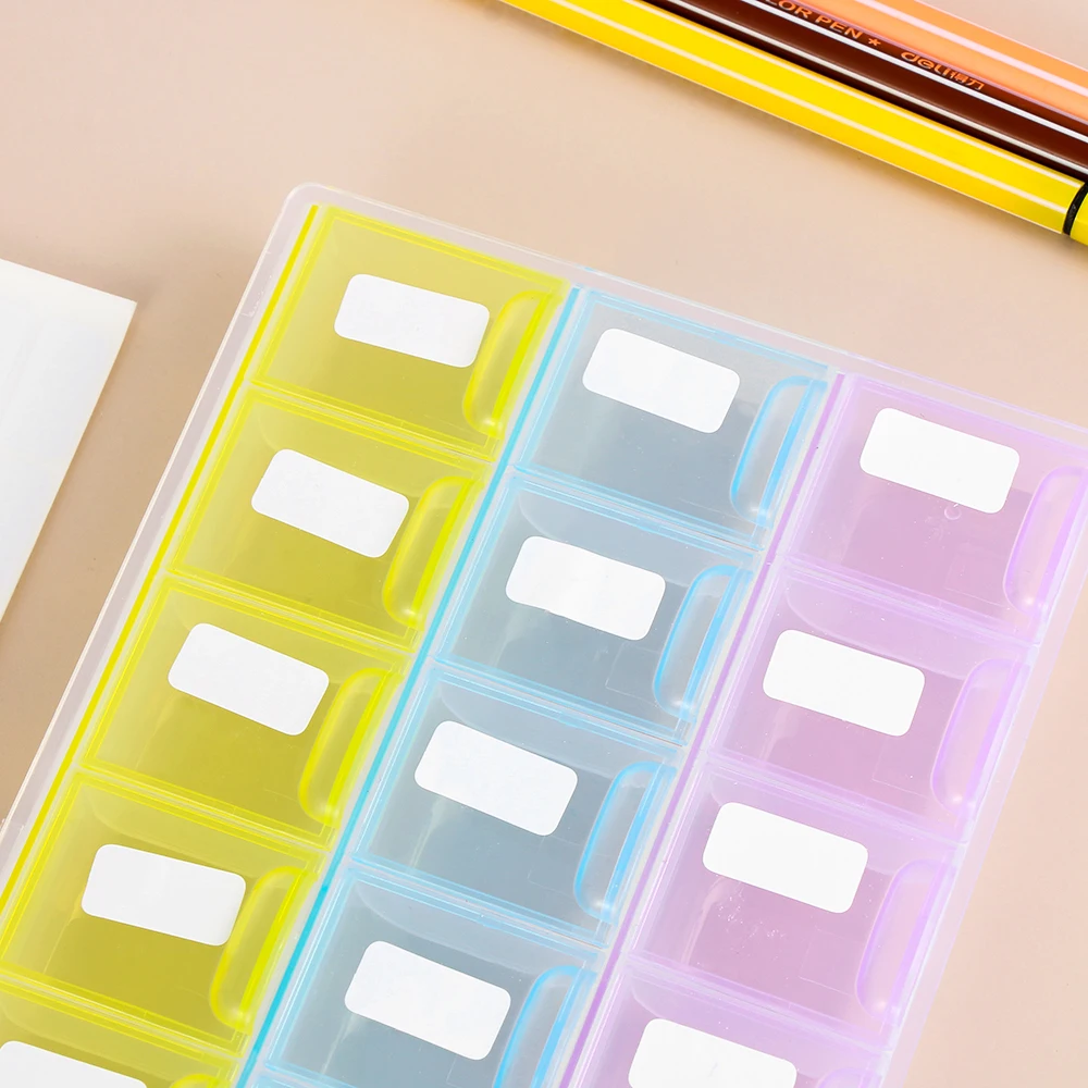 640 шт. коробка для этикеток классификация бумаги липкие алмазные наклейки