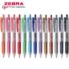 Гелевая ручка JJE15, японская ZEBRA SARASA, металлическая, 9 цветов, 1,0 мм, 1 шт.
