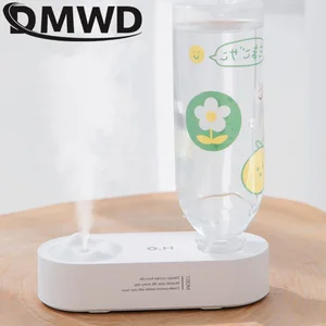 DMWD USB-бутылка для воды, ультразвуковой увлажнитель-диффузор Fogger Air, мини-Электрический аэрозольный аппарат для ароматерапии, заряжаемые увлажнители