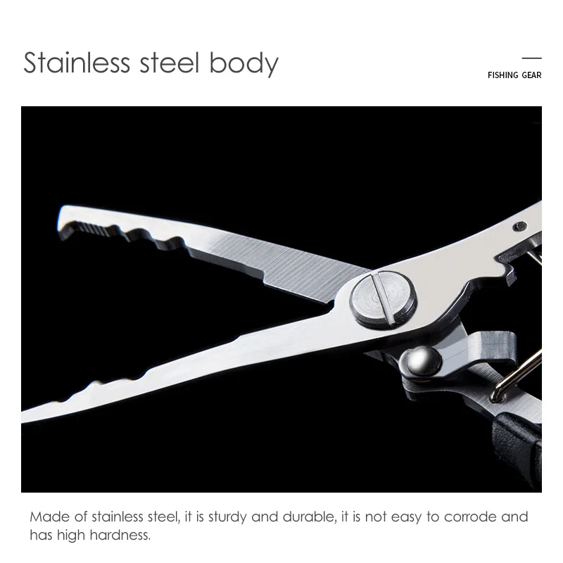 Lawaia Многофункциональный рыболовный зажим с изогнутым ртом клещи для контроля