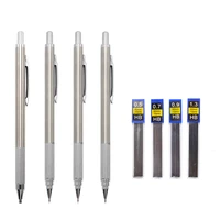metal mechanical pencil 0 5mm0 7mm0 9mm1 3mm high quality automatic pencil sketch drawing school office stationery supplies