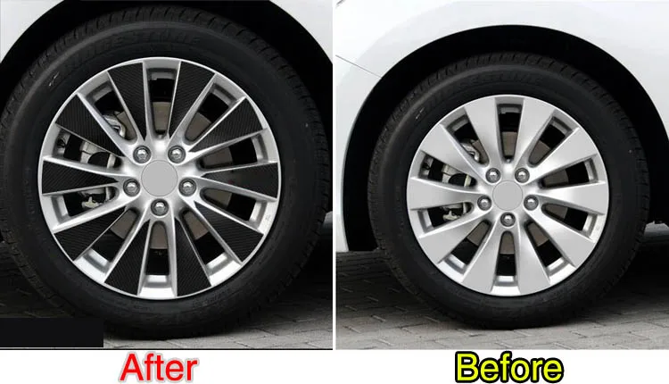 17-дюймовая наклейка на ступицу колеса из углеродного волокна для Honda Accord 9th 2013-2017 |