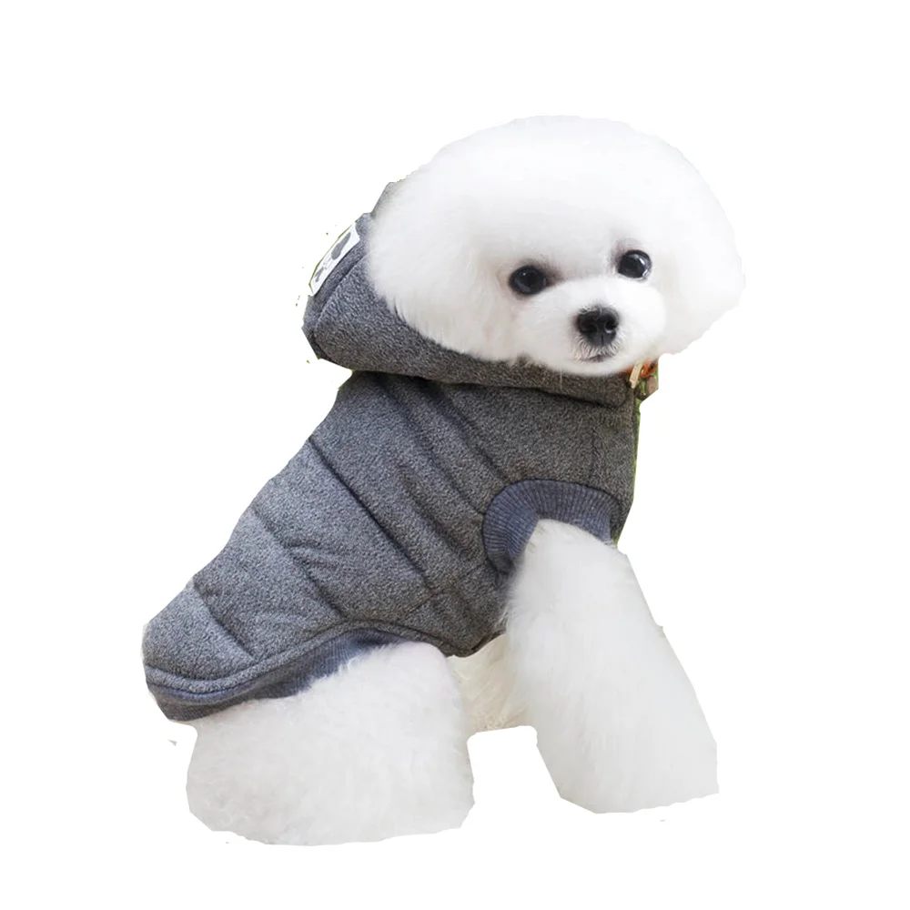 Новейшая супер теплая одежда для собак зимнее пальто и куртки хлопковое