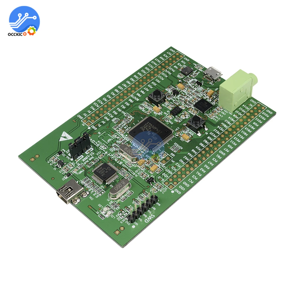Плата разработки Stm32f4 Discovery Stm32f407 Cortex m4 модуль ST link V2 SWD Коннектор 3 В/5 В Micro AB USB