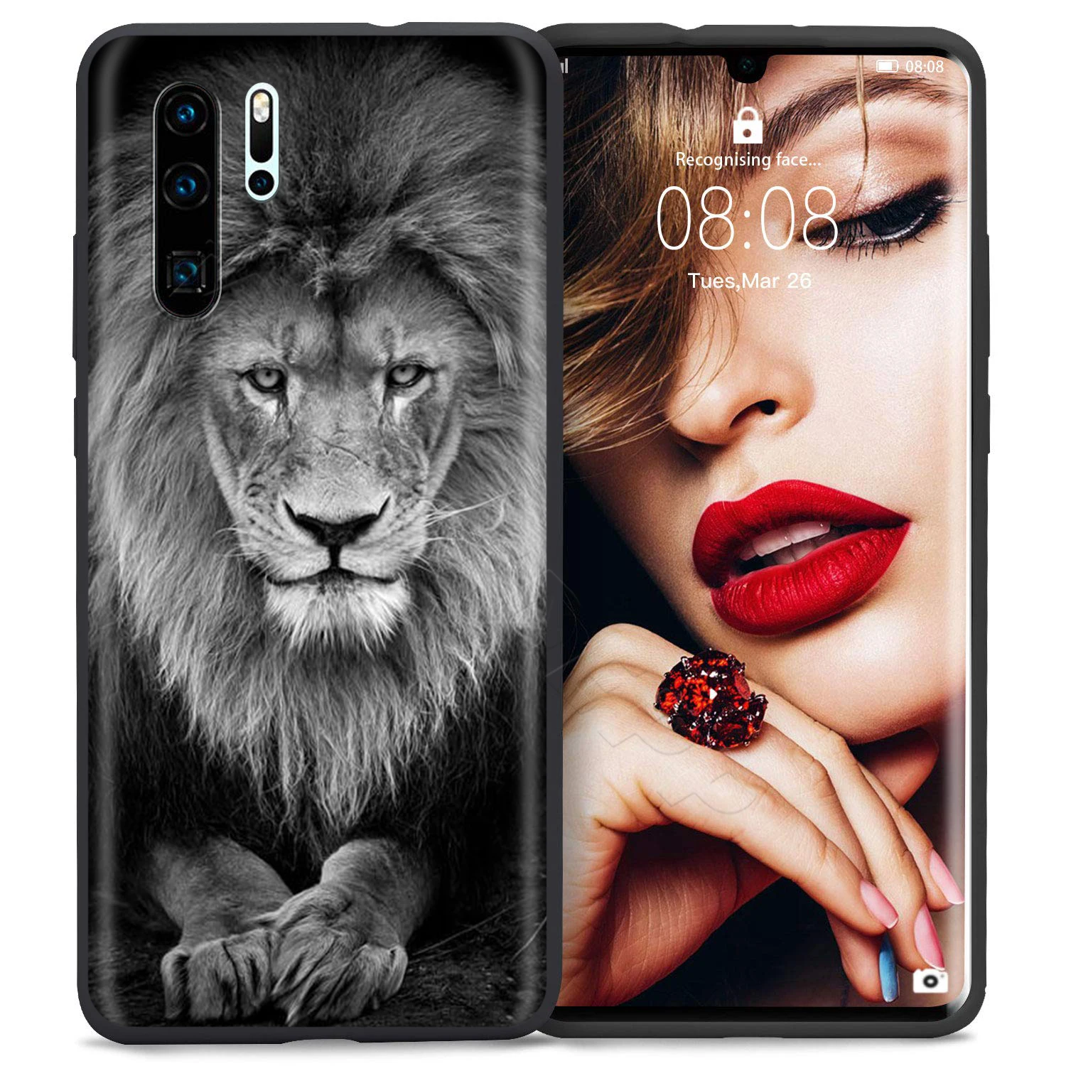 10 Webbedepp Лев Альфа Мужской чехол для Huawei P8 P9 P10 P20 P30 Lite Pro P Smart Z Mini - Цвет: 10