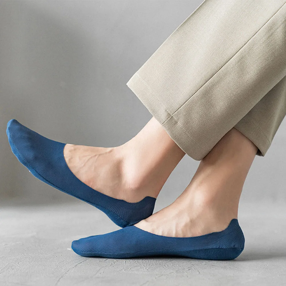 1 шт. сезон: весна–лето нейлон Ice Silk (искусственное волокно Non-slip Для мужчин носки