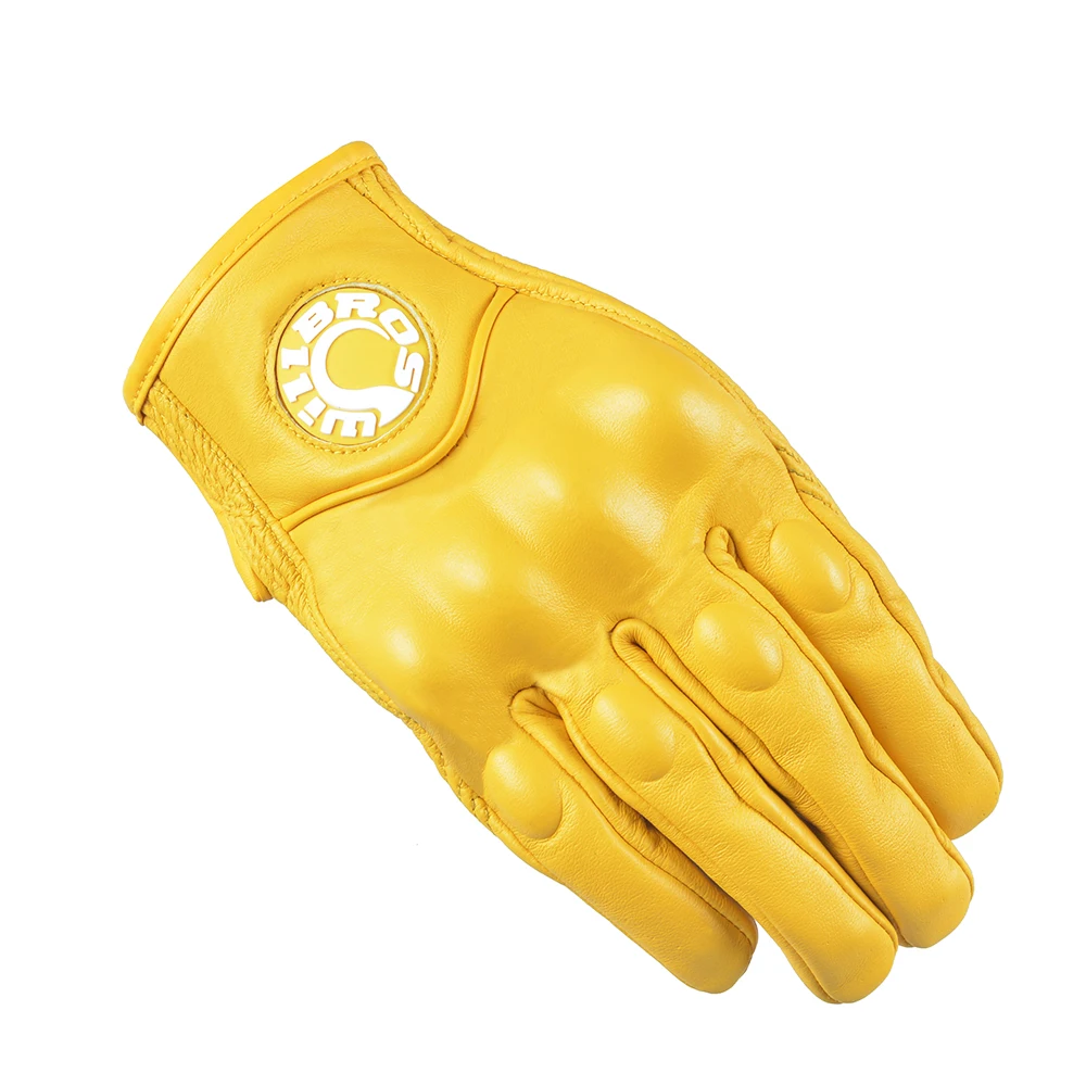 Мотоциклетные Перчатки из натуральной кожи защитные перчатки для мотокросса