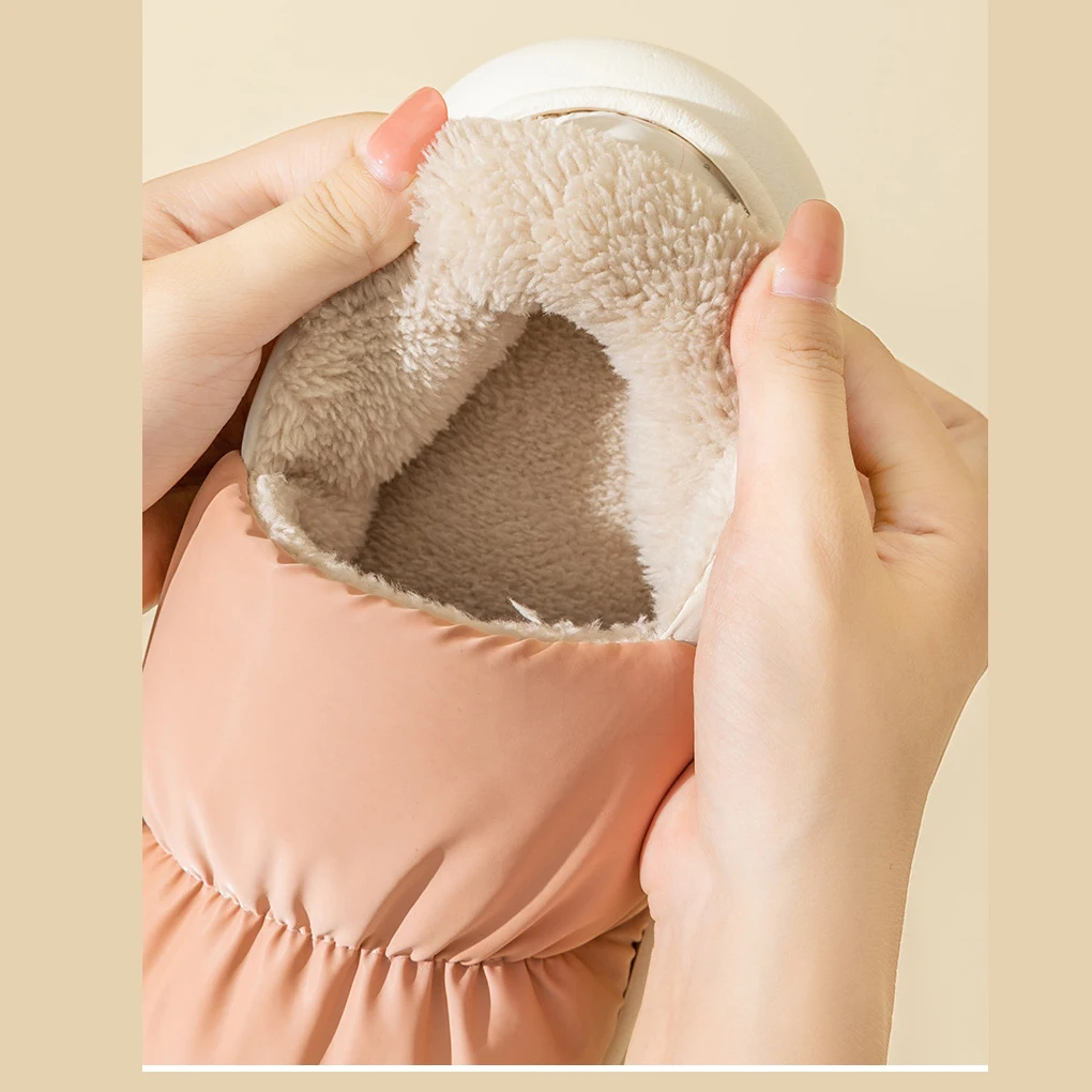 Туфли-кроссовки для мужчин и женщин мягкая плюшевая обувь плоская толстая