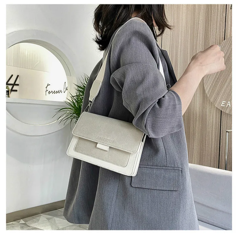 

Korean Vintage Women Handbag Preppy Style Female Shoulder Bag Pu Leather Ladies Totes Girl Messenger Bags Bolsas Femininas Balck