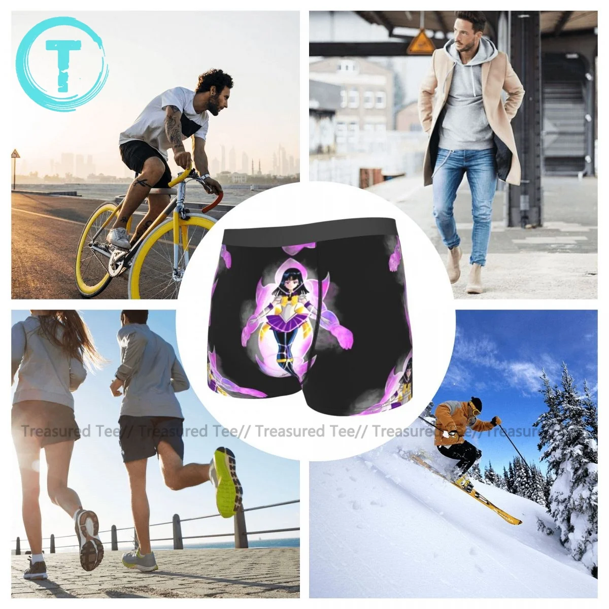 

Armor Underwear Stretch Trenky Customs Trunk Polyester Pouch Teen Boxer Brief