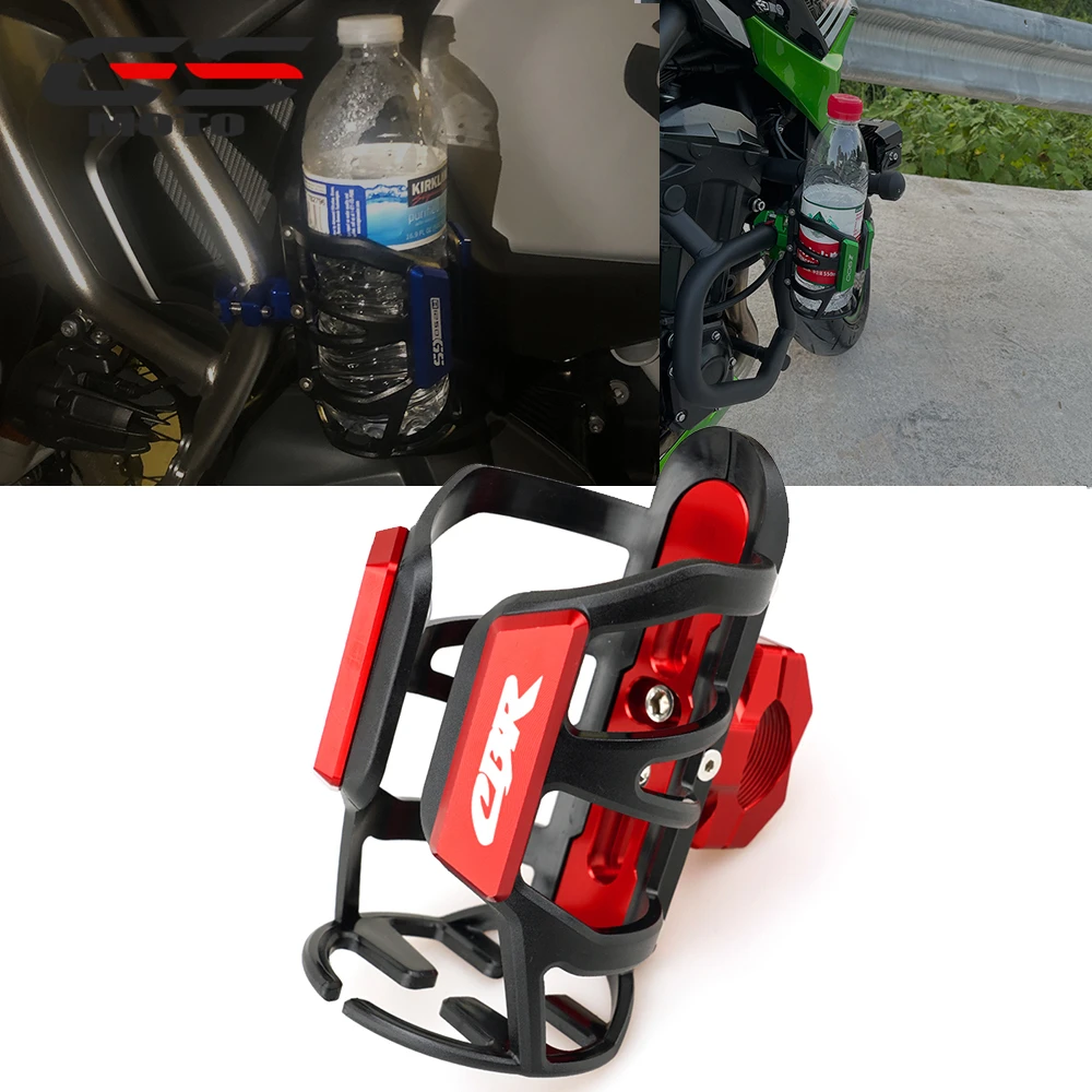 

For Honda CBR650F CBR650R CBR600RR CBR900RR CBR 929RR 954RR 600RR 1000RR/XX CNC Moto Water Drink Cup Cage Beverage Bottle Holder