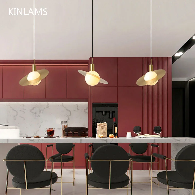 

Nordic Pendant Lights Style Chandelier Ceiling Lamps Bedroom Bedside Chandelier Aisle Cafe Restaurant Bar Single Head Chandelier
