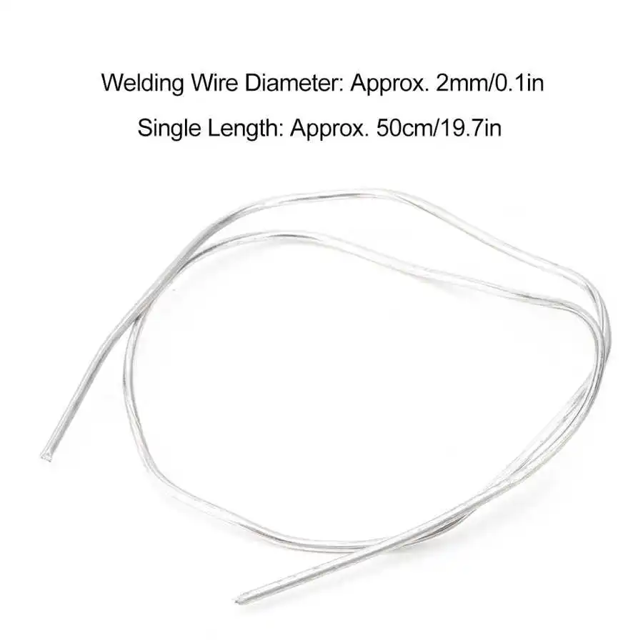 10 шт. алюминиевые сварочные электроды диаметром 2 мм для пайки при низкой