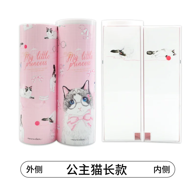 Пенал с милым котом для школьного карандаша чехол девочек и мальчиков футляр