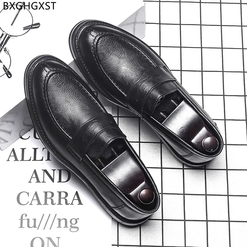 

Penny Loafers Man Height Increase Shoes Men Patent Leather Shoes Men Formal Designer Shoes Man High Quality Zapatos De Hombre