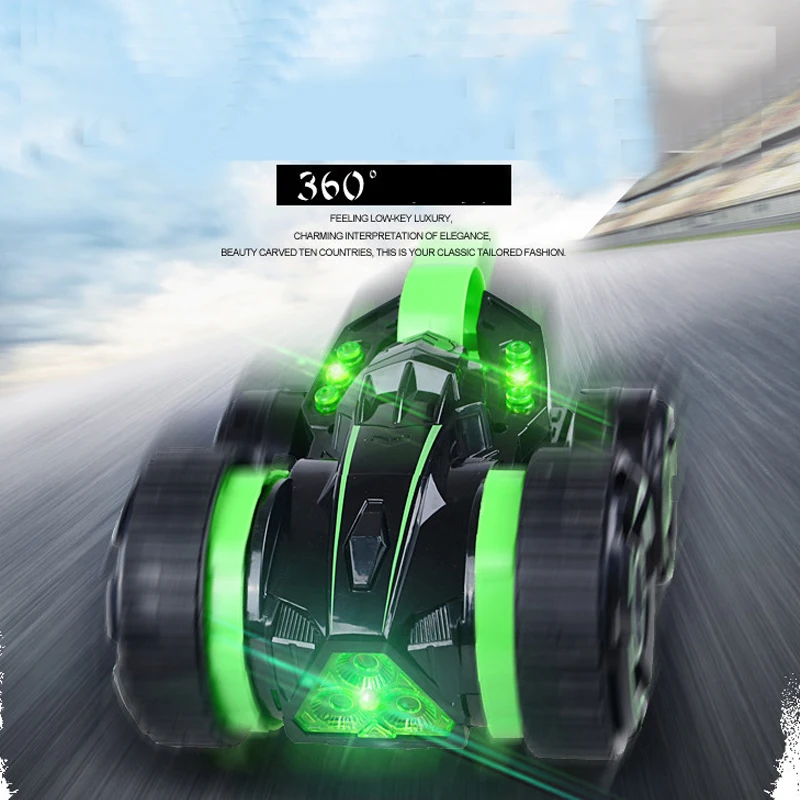 Беспроводной Радиоуправляемый автомобиль 5 колёс специальный трюк вращение на 360