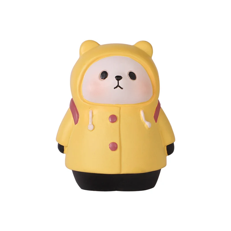 

Rainy Day Cute Pet Series Blind Box Reborn Doll Cartoon Surprise Doll Resin Crafts Hand DIY Doll Blind Box Children's Toys Gift