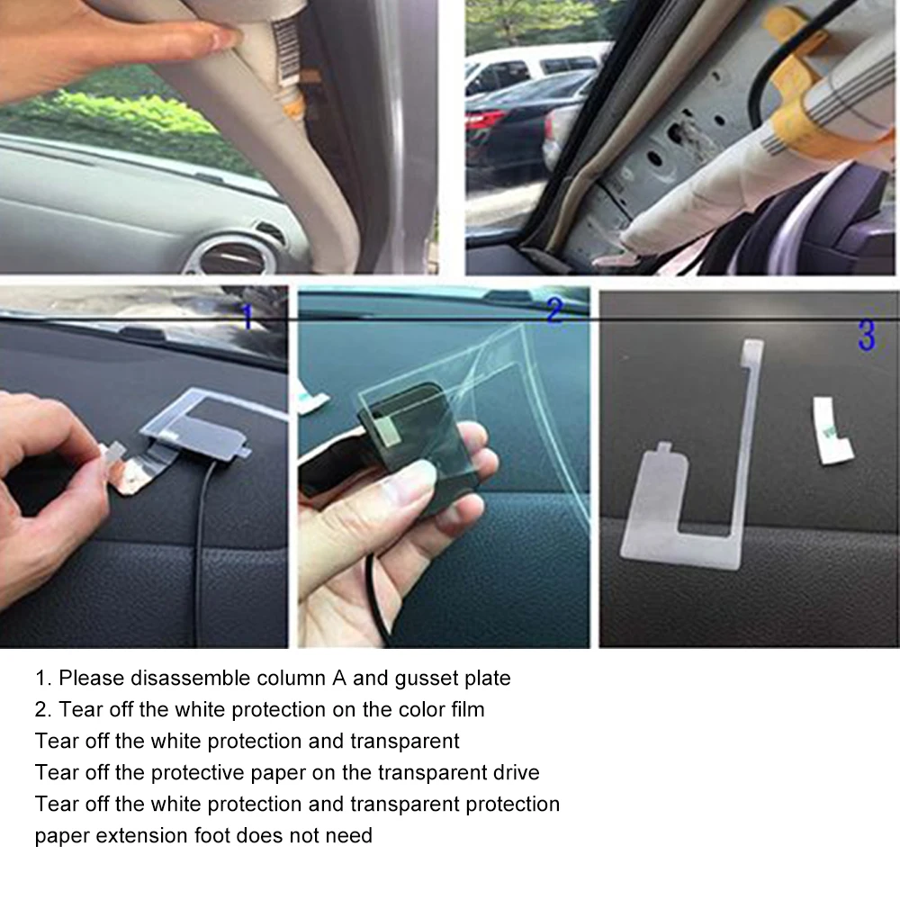 Автомобильный радиоприемник антенна портативный адаптер приемник легкая