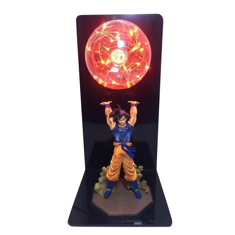 Figuras de acci&oacute;n Dragoned Ball Z, figuras de acci&oacute;n de la bomba del esp&iacute;ritu Ultra instinto, l&aacute;mpara de bricolaje, figura DBZ LED, decoraci&oacute;n del hogar para dormitorio, juguetes de colecci&oacute;n-2