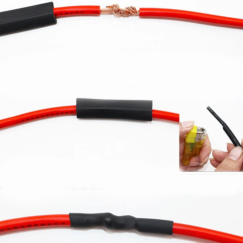 Термоусадочная трубка для электромобиля 10 метров защитная диаметр 8 мм 5 3 |