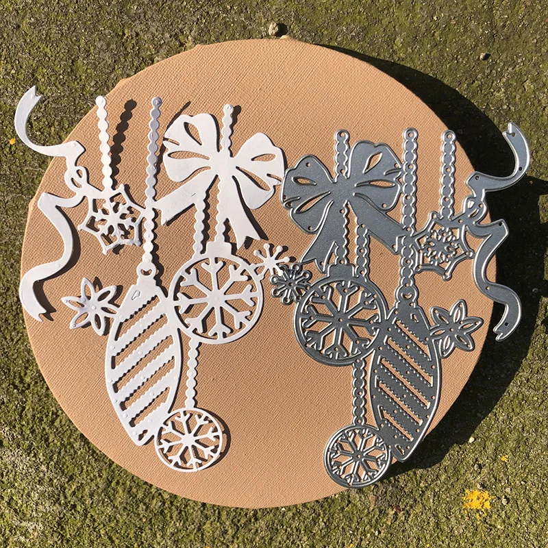 

CH 2021 Новое поступление Рождественские металлические штампы трафарет поздравительная открытка украшение «сделай сам» Скрапбукинг Бумага Ф...