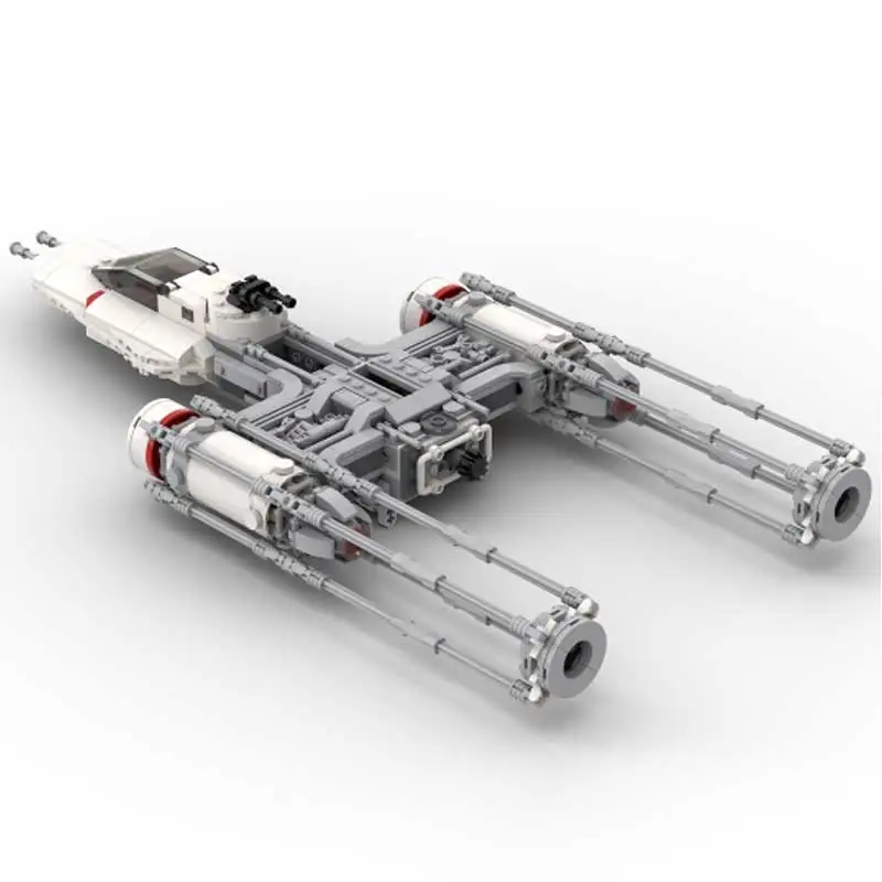 

Scientific Creative Vehicle Resistance Y Wing (BTA-NR2Y Wing Starfighter) Kids Star Series Wars MOC Block