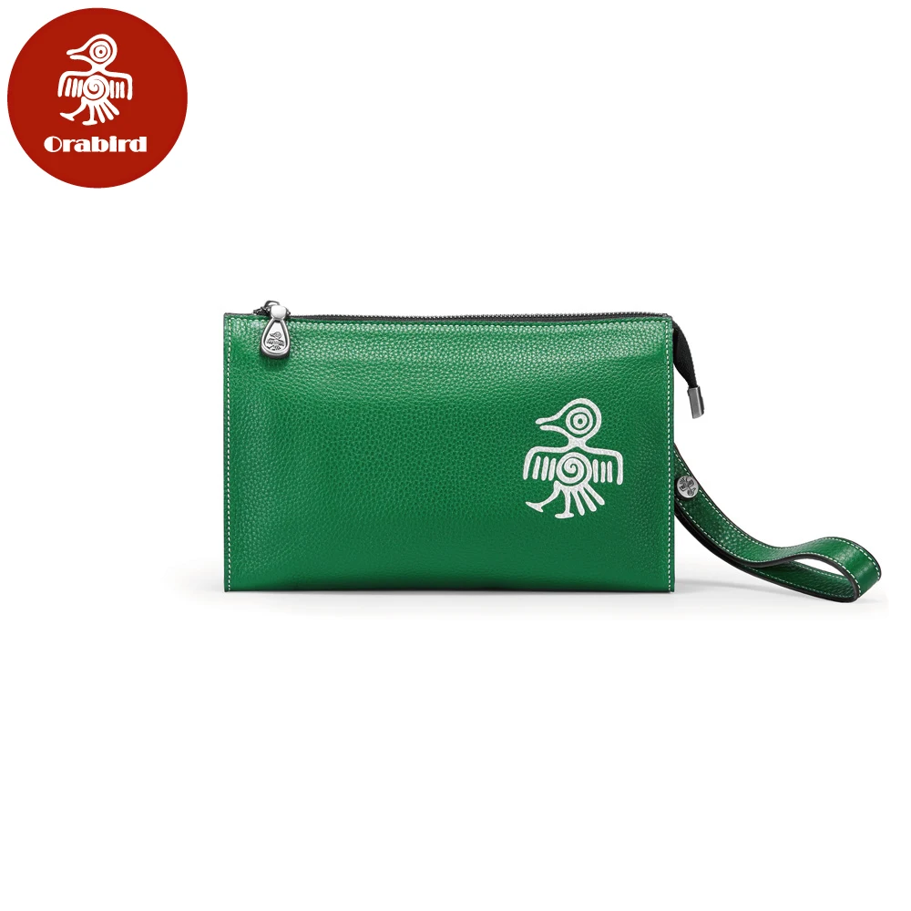 Женский клатч Orabird вечерние сумки через плечо из мягкой натуральной кожи сумочки