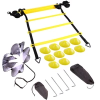 y1qe stair training ladders kit agile staircase jumping sensitive soccer speed ladder