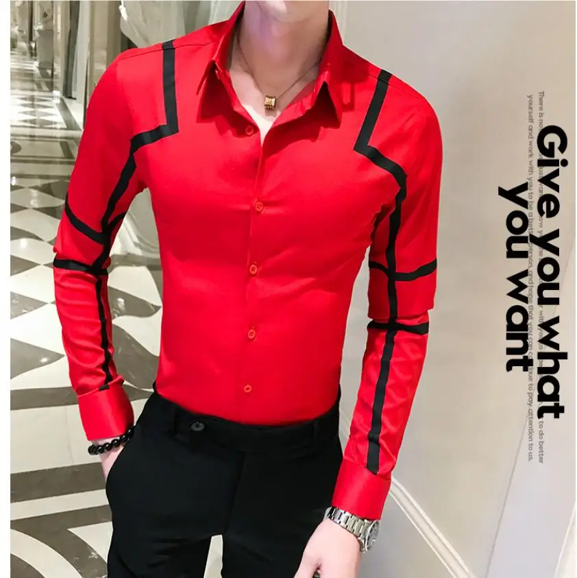 2019 новые стильные мужские весенние рубашки высокого качества из чистого хлопка с