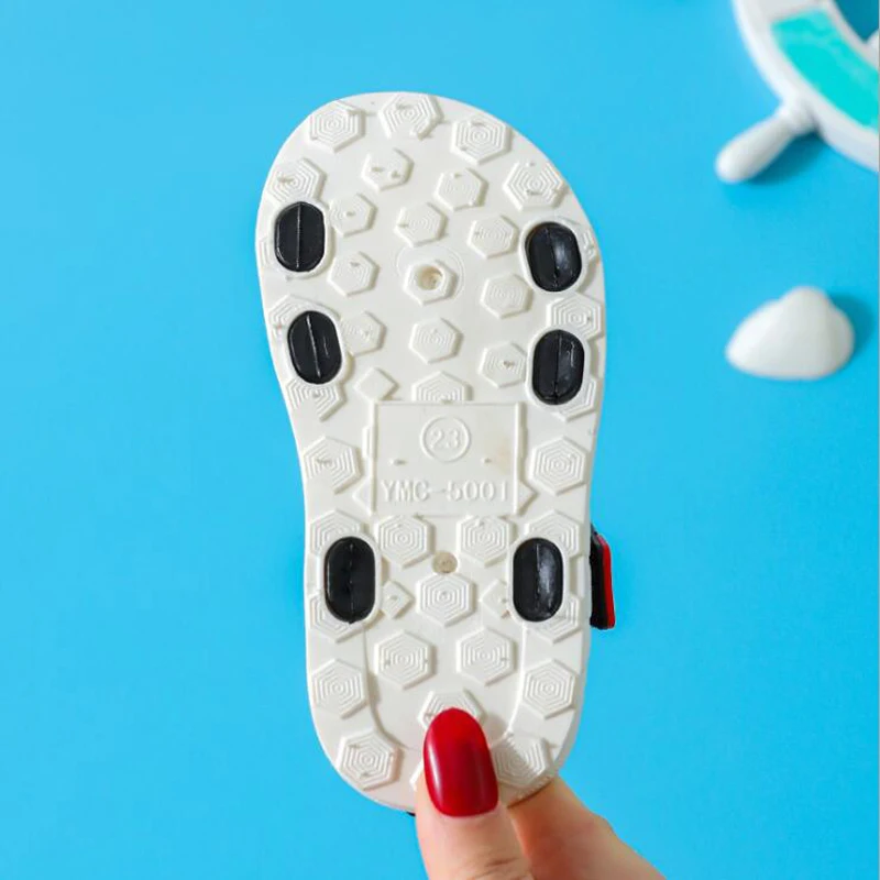 

New Summer Fashion Boys Beach Sandals Soft Anti-Slip Baby Toddler Boys Shoes Casual Children Shoes Kids Beach Sandals Size 21-35