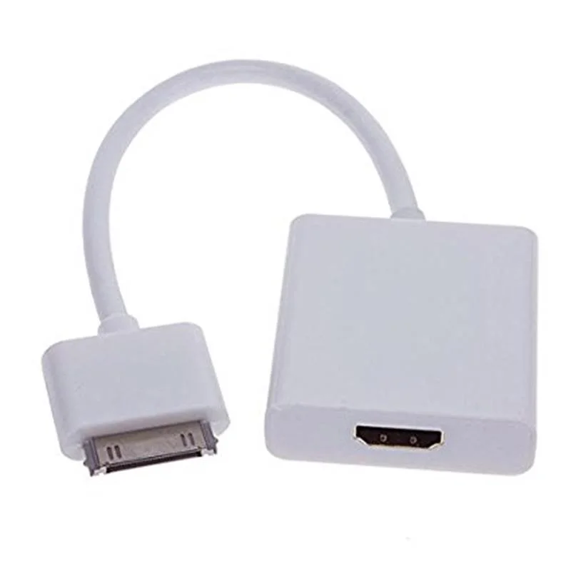 Совместимому с HDMI HDTV для док станция 30Pin кабель адаптер iPad к Hdmi конвертер iPhone 4 4S 2 3