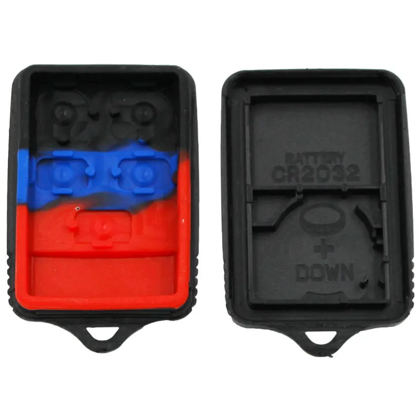 Распродажа! 10 шт./лот сменный 5 кнопочный чехол для дистанционного ключа FORD MAZDA