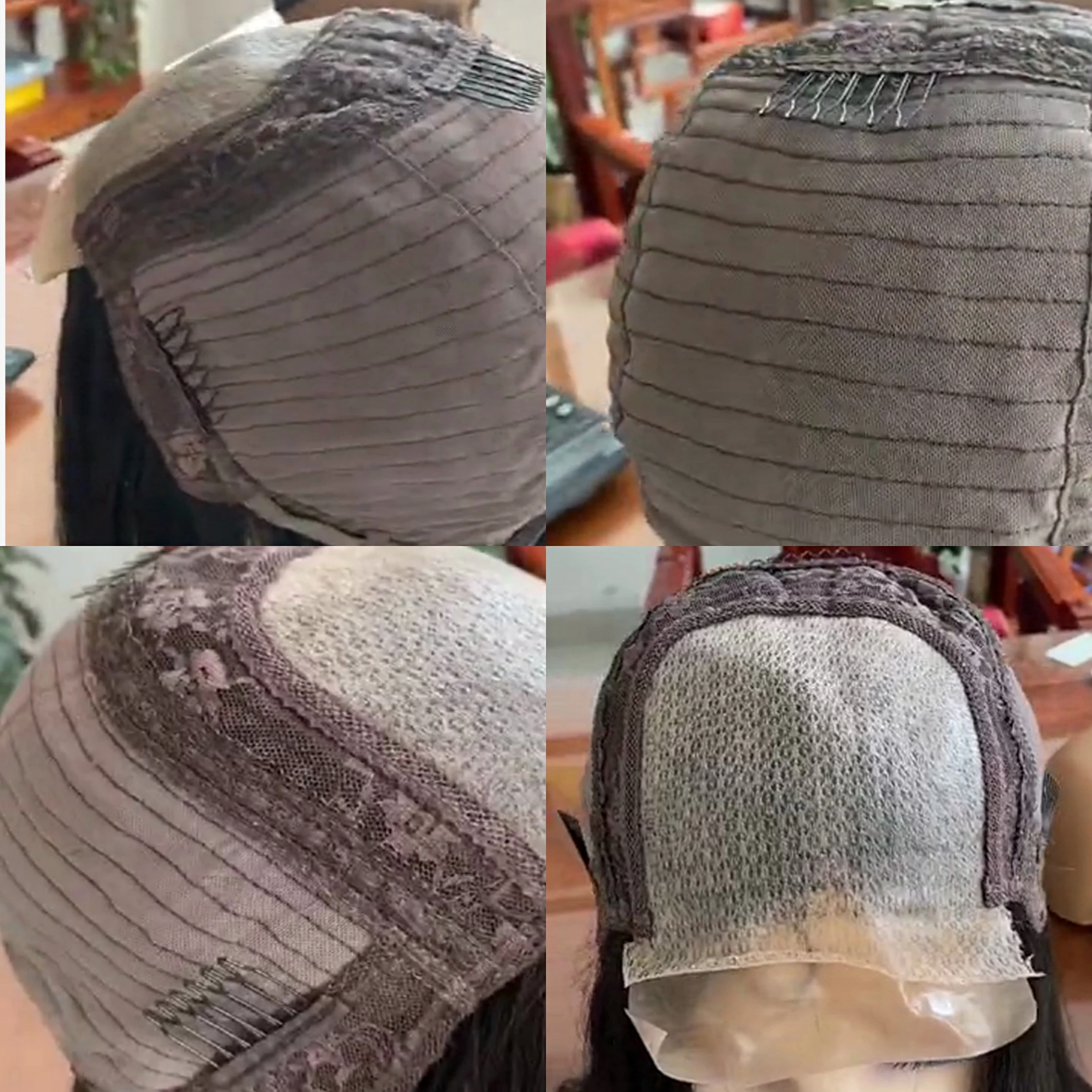 

4x4 Closure Wig Honey Blonde Ombre Brown Highlight Human Hair Wig For Black Women 30/27 HL Straight Lace Wigs Nabeauty Lace Wigs