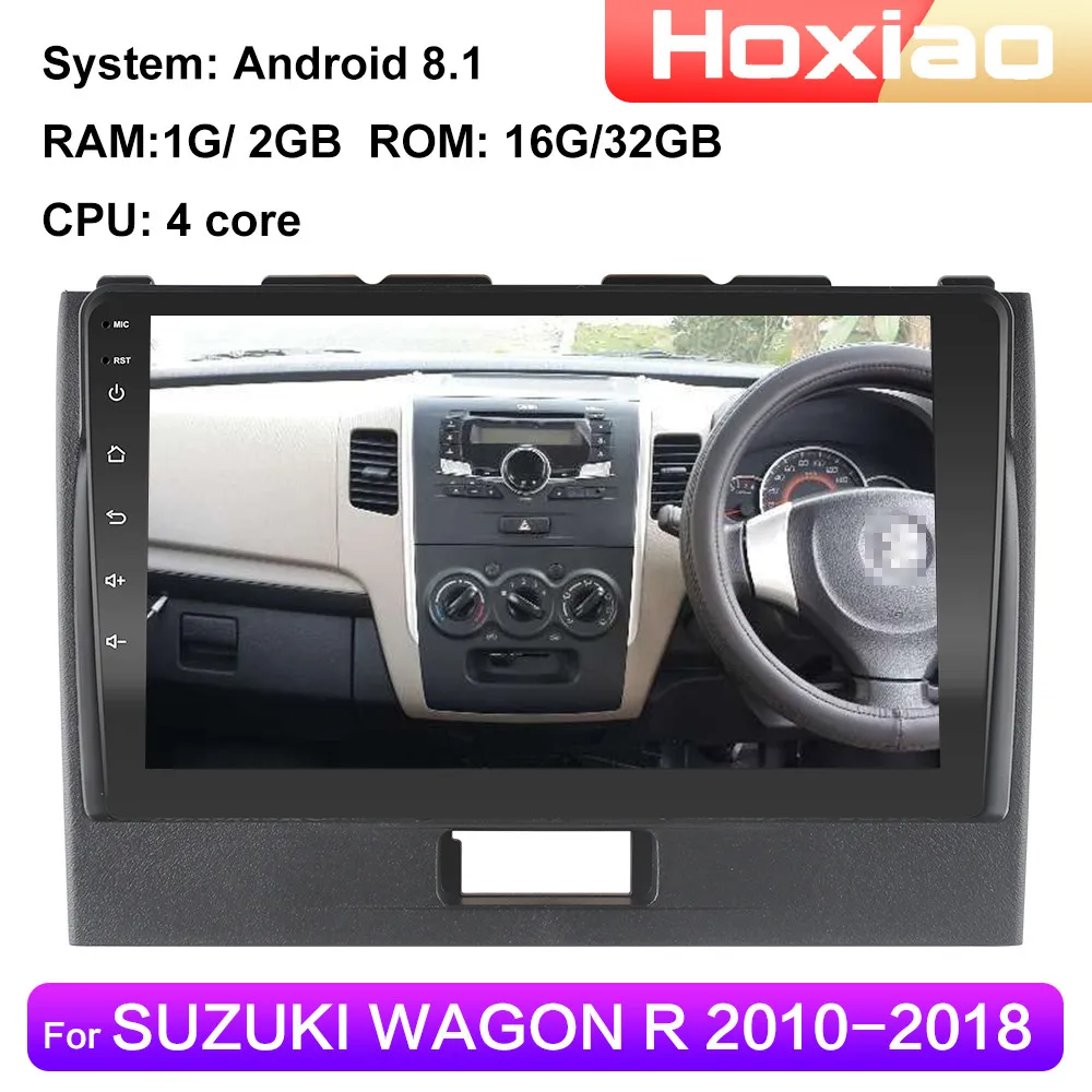 Автомагнитола для Suzuki wagon R мультимедийный видеоплеер навигация GPS Android 8 1 2DIN годы