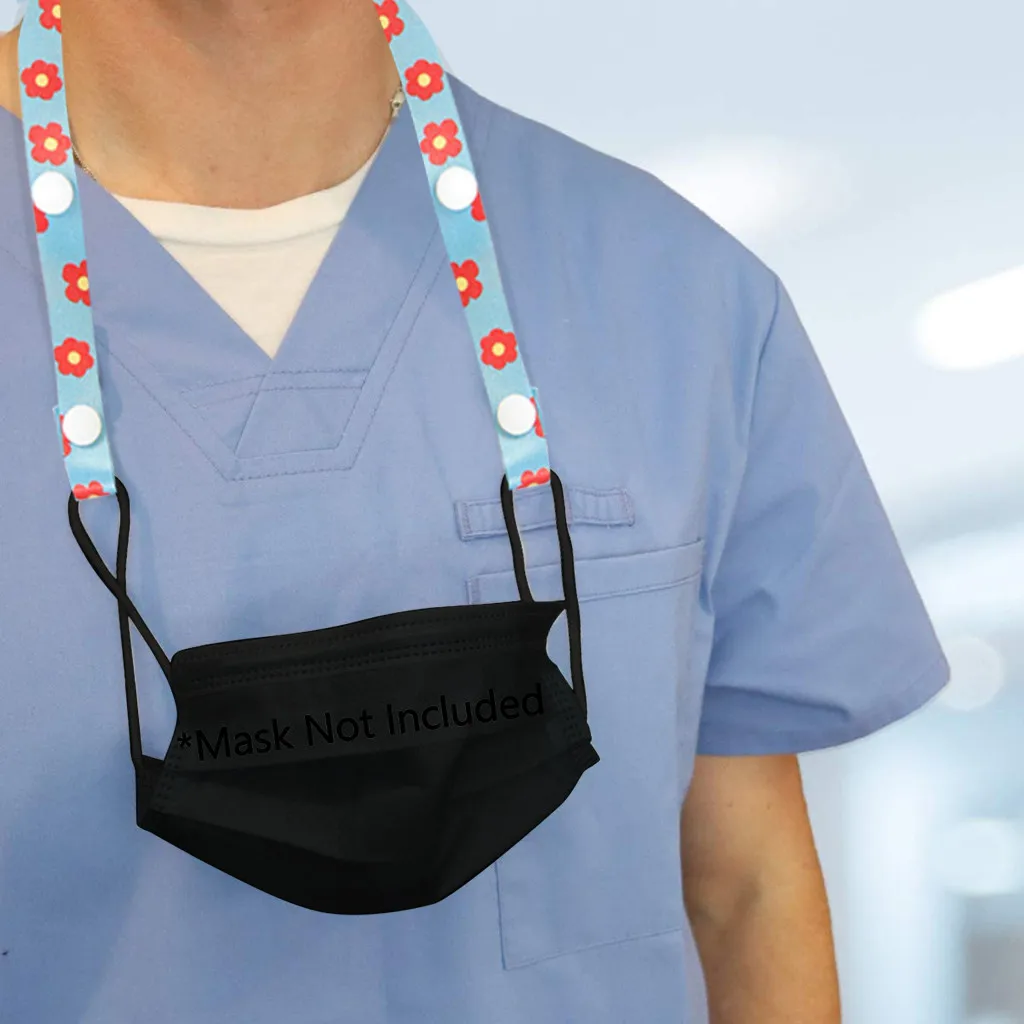 2 шт. Цветочная маска для взрослых и детей веревка подвешивания удобная защитная