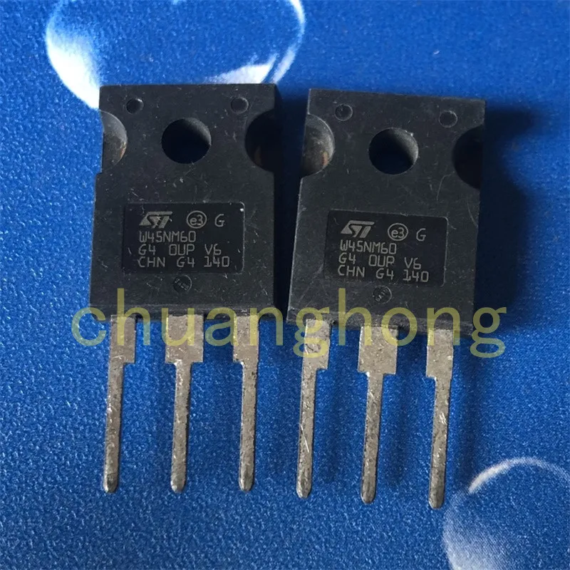 

1pcs/lot high-powered triode W45NM60 original packing new field effect MOS tube TO-247 transistor STW45NM60