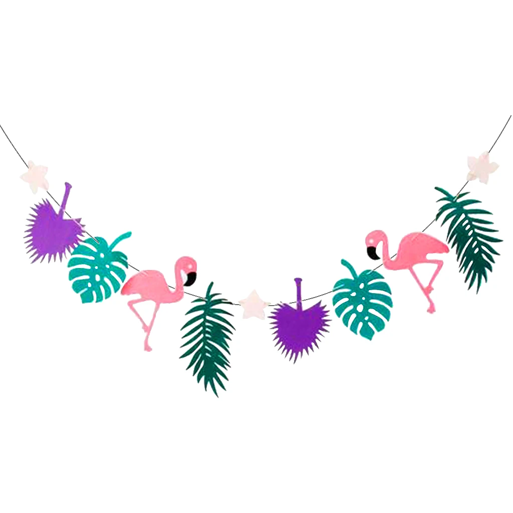 

Hawaii Party Banner Luau Flamingo Pineapple Party Summer Beach Party Wedding Birthday Hawaiian Party Tropic Safari Turtle Leaf