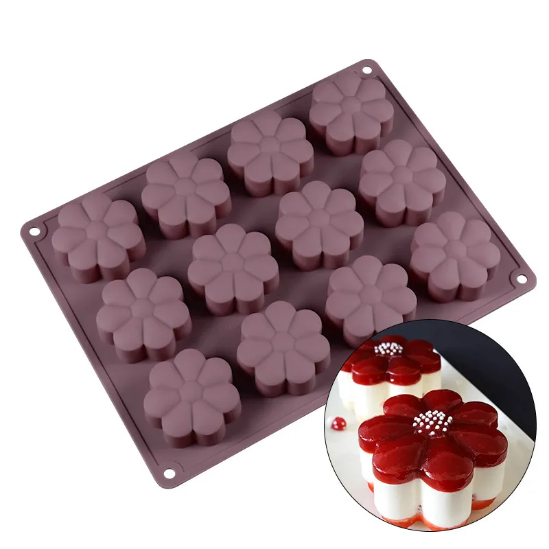 12 полостей искусственная форма для выпечки тортов печенья безопасная кухонная
