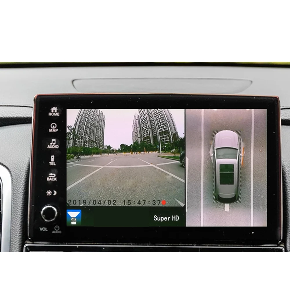 Автомобильный видеорегистратор Smartour металлическая камера 3D 360 P с функцией