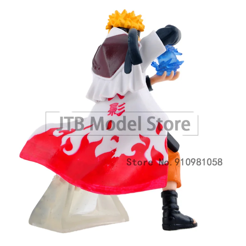 Экшн фигурка Наруто Shippuden 8 см аниме статуя Учиха Саске настольное украшение