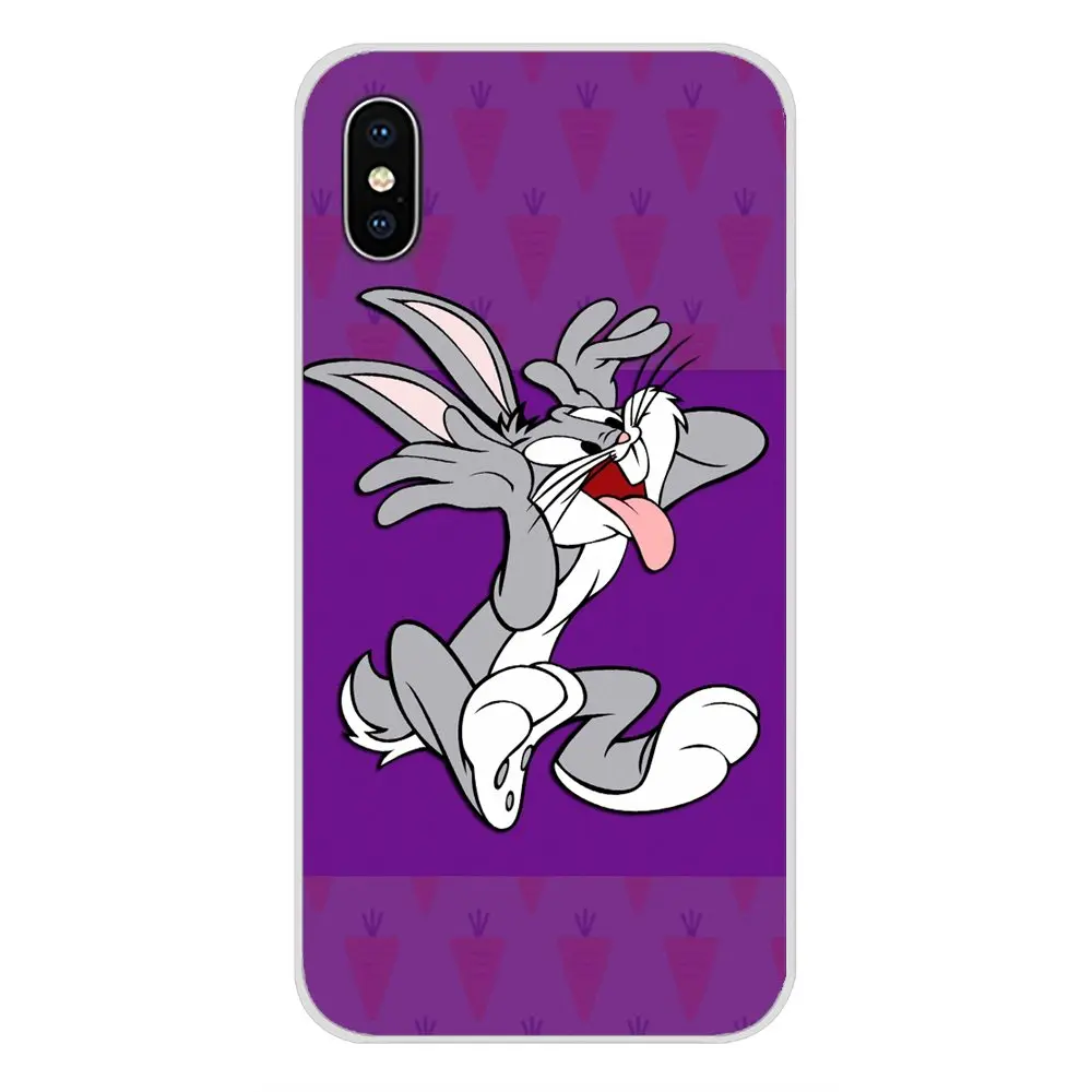 Чехол для Samsung Galaxy J1 J2 J3 J4 J5 J6 J7 J8 Plus 2018 Prime 2015 2016 2017 Bugs Bunny Baby Looney Tings мобильный