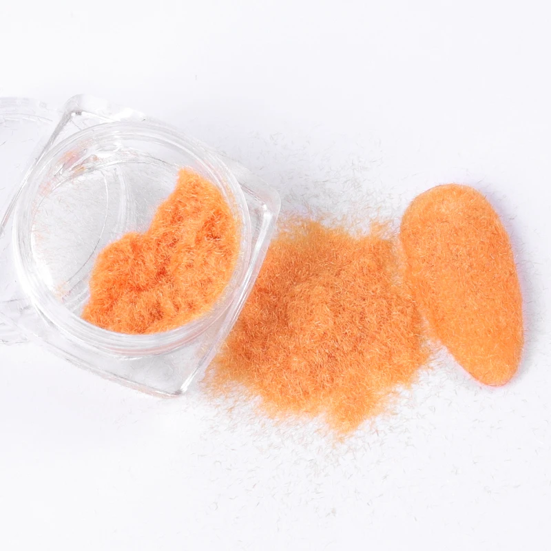 Пушистый разноцветный кашемировый Блестящий Гель-лак для ногтей 12 цветов |