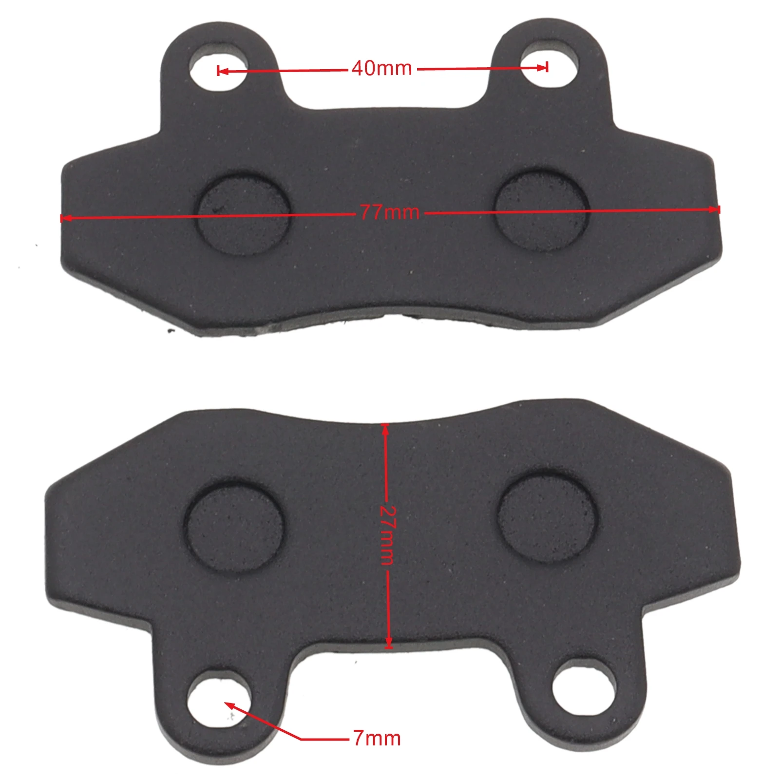 Новый мопед мотоцикл внедорожные задние дисковые Тормозные колодки Набор для 50CC