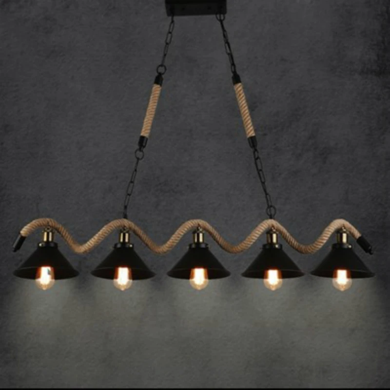 Лофт промышленная ветровая люстра бар в американском стиле магазин одежды для